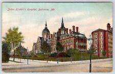 1911 JOHNS HOPKINS HOSPITAL BALTIMORE MD THOMAS SMITH PUBL GERMANY POSTCARD picture