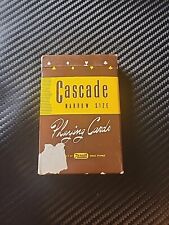 Vintage CASCADE PLAYING CARDS, Narrow Size, Made in USA Unopened Sealed USPC New picture