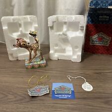 Jim Shore Disney Traditions Showcase Wonder of Spring Bambi in BOX with tags picture