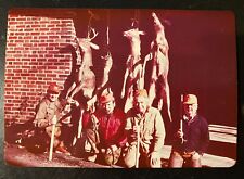 1981 Hunting Camp Vintage Photo Pennsylvania Deer Season Bucks Orange Hunters A7 picture