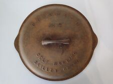 Griswold Cast Iron #9 469B Skillet Lid Cover Self Basting Marked Raised Letters picture