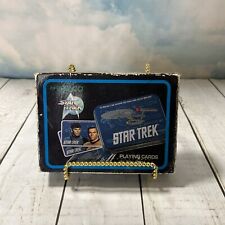 New 1992 Star Trek Playing Cards By Enesco Tin Box Sealed Enterprise  picture
