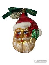 WATERFORD SANTA'S GREETINGS Limited Edition CHRISTMAS Ornament HANDMADE GERMANY  picture