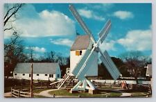Robertson's Windmill, Williamsburg, Virginia Chrome Postcard 1086 picture