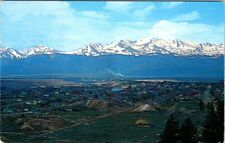 1959, Town View, Mount Massive, LEADVILLE, Colorado Postcard picture