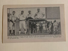 Neal Ball Cleveland Naps Triple Play Jake Stahl Wagner 1909 Baseball 4X6 Picture picture