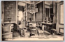 Postcard France Palace Fontainebleau Cabinet of Abdication Seine-et-Marne Ménard picture