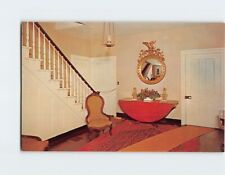 Postcard Entrance Hall Ash Lawn Home of James Monroe Charlottesville Virginia picture