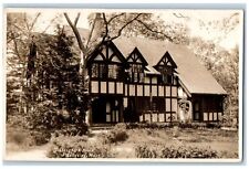 1932 Shakespeare House Wellesley Massachusetts MA Vintage RPPC Photo Postcard picture