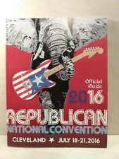 2016 Republican National Convention Official Guidebook Donald Trump MAGA GOP  picture