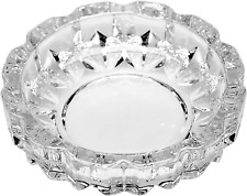 Deli Green Apple Crystal Heavy Glass Ashtray for Indoor and Outdoor Decorative ( picture