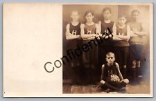 Real Photo Boys Basketball Team Homer Cortland County New York NY RP RPPC M322 picture
