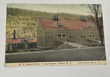 Alfred NY State School of Agriculture 