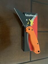 Spyderco Cutlery Shoppe Exclusive PM2-Orange G10 Black DLC CTS-XHP Wharncliffe picture