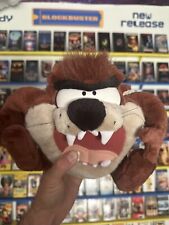 1997 Vintage Taz  Tazmanian Devil Plush Play by Play Toy Talking Shaking.  Works picture