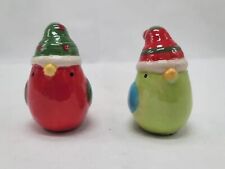 Christmas Birds Salt And Pepper Shakers Set of 2 picture