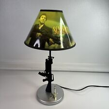 Scarface Table Lamp With Machine Gun Stem Bullets On Base SAY HELLO TO MY LITTLE picture