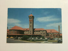 Postcard Portland OR Oregon Union Station Railroad Depot c1940's Italian Stucco picture