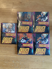 Lot of 5 Power Cardz Power Booster Packs Skyverse 1995 Caliber Games New picture