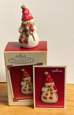 2005 Hallmark Keepsake Ornament A Happy Little Snowman picture