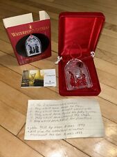 Vintage 1999 Waterford Crystal The Nativity Collection Three Maji Box Case Pouch picture