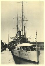 HMS Exeter Shipping in the Mersey 1930s Liverpool England Reprint Postcard picture
