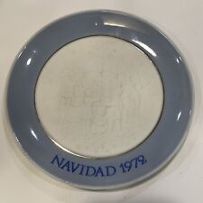 Lladro Christmas Plate Navidad Second Year Of Issue 1972 carolers picture