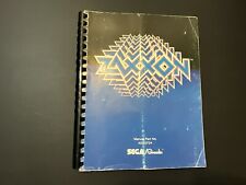 Original 1982 SEGA Zaxxon Arcade Owner’s Manual And Service Manual 420-0724 picture