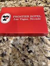 Double Deck Sealed Playing Cards Frontier Casino Hotel Las Vegas In Original Box picture