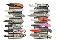 Wholesale Set of 14 Brand New Spring Assisted pocket Hunting knife picture