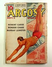 Argosy Part 4: Argosy Weekly Sep 11 1937 Vol. 275 #6 PR Low Grade picture