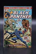 Jungle Action (1972) #6 1st App Kill-Monger Solo Black Panther Story Buckler VG- picture