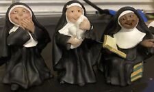 SISTER FOLK Figurines Set Of 3 Ones Little Wear But In Good Condition Ones Rare picture