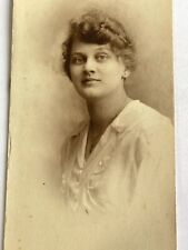 Q6 Photograph Long Thin Photo Bookmark Pretty Woman 1910-20s Lovely  picture