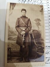 Civil War Cdv Of Id'd Soldier Duram Kimball Plus 30pages Of Paperwork picture