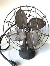 Vintage COLD STREAM Electric Fan Cast Iron Black 10.5