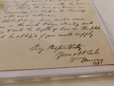 173 Iowa Territory Des Moines River Survey Letter Agency City 1845 Notable EARLY picture