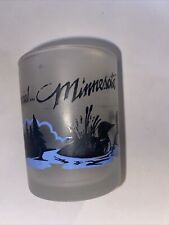 Vintage Minnesota Shot Glass Someplace Special 2floz picture
