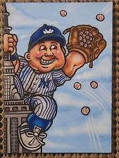 ANTHONY VOLPE BIG APPLE SKETCH CARD GPK x MLB PARODY (1/1) HAND DRAWN ARTWORK SP picture