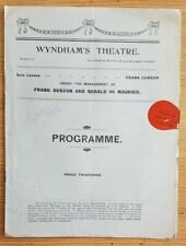 1912 THEATRE PROGRAMME THE DUST OF EGYPT GERALD DU MAURIER ENID BELL LYSTON LYLE picture
