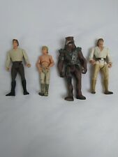 Vgt Star Wars Action Figures Luke Skywalker Chewbacca  Lot of 4 picture