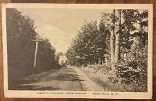 Liberty Highway Near Casino, Rock Hill, NY Postcard 1919 picture