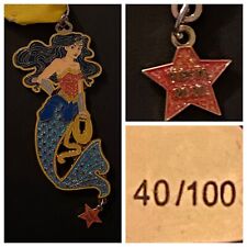 WONDER WOMAN MERMAID FIESTA MEDAL  -HTF 5.5” Limited To 100-IMMEDIATE SHIPPING❤️ picture