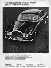 1966 Rolls-Royce Silver Shadow Original Print Ad picture