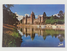 Rohan Castle on the Oust Banks Josselin France Postcard picture