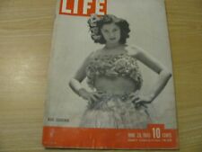 1943 LIFE MAGAZINE  JUNE  28  WWII   WAR SOUVENIR  LOWEST PRICE ON EBAY picture