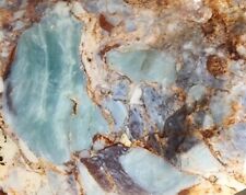 Beautiful Skaggs Old Stock Blue Green Jasper AAA QUALITY Rough Piece (109 grams) picture