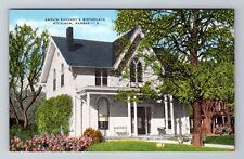 Atchison KS-Kansas, Amelia Earhart's Birthplace, Antique Vintage Postcard picture