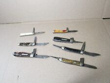 Lot of 7 Old Shapleigh Keen Kutter Simmons Pocket Knives Damaged As Is picture