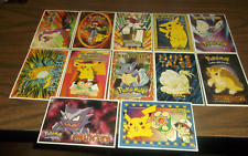 POKEMON 1990's A&A Global Industries  VENDING MACHINE STICKER LOT 10  picture